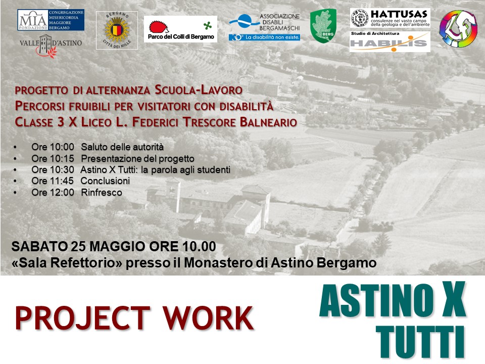 locandina Project work 3X 2019